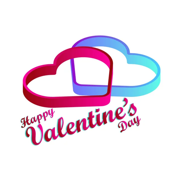 Valentines Day Png Image Vector Design — Stockový vektor