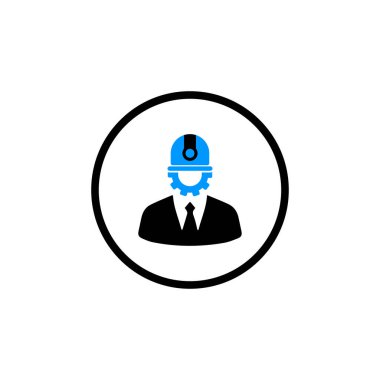 Altında, bakım, inşaat, iş, ikon vektörü