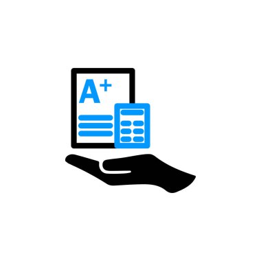 kreatif Okul ve Eğitim ikonu vektörü