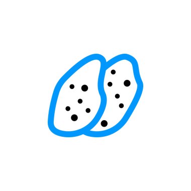 fresh vegetables icon vector