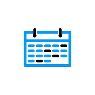 business and office calender icon vector