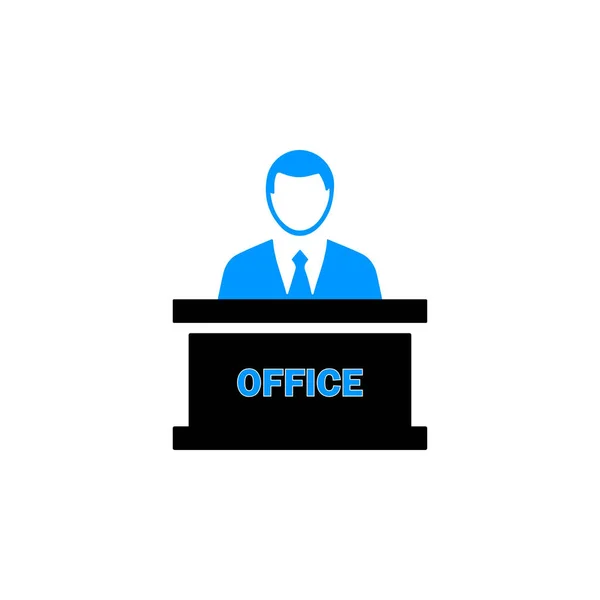 Professional Business Information Icon Vector — Image vectorielle