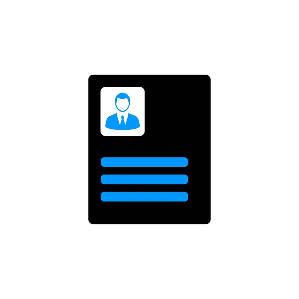 Business Job Pen Icon — Stok Vektör