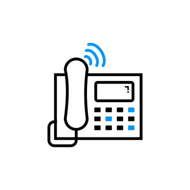 business telephone communication icon