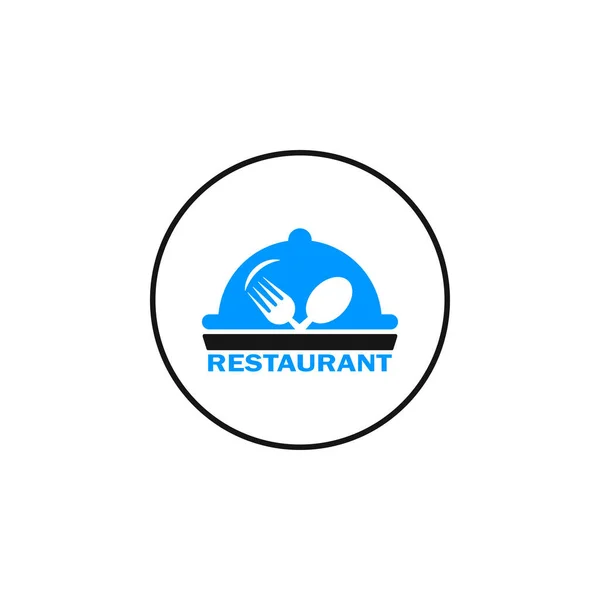 Icono Restaurante Comida Moderna — Vector de stock