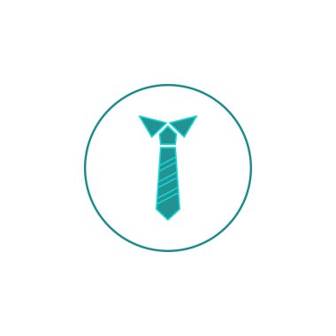 İş ya da ofis Centilmen kravat simgesi