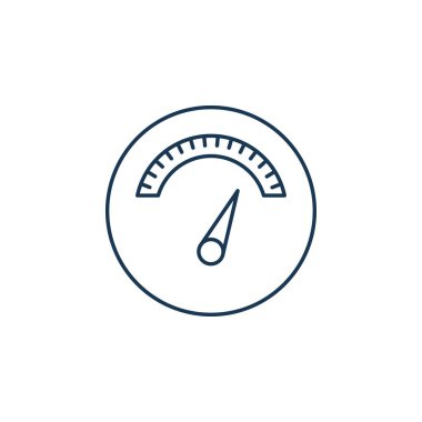 Buzdolabı soğutucu metre vektör simgesi