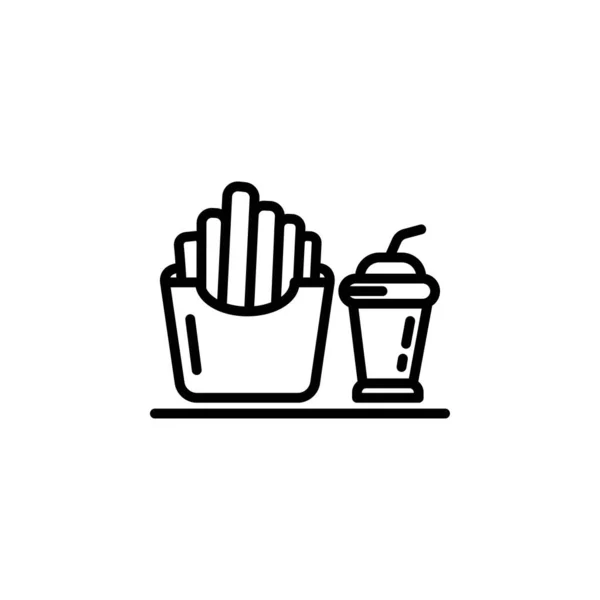 Iconenvector Voor Aardappelen Sap — Stockvector