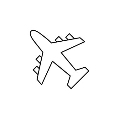 Uçak, kalkış, uçuş simgesi, uçak, uçak, seyahat simgesi