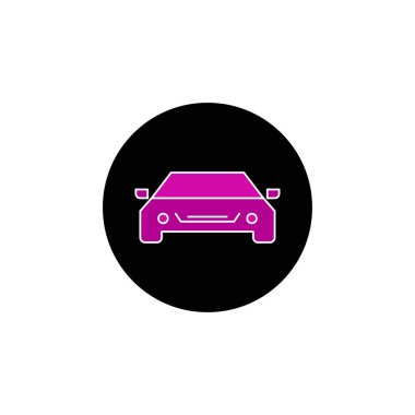 Araba, hatchback ikonu, araba, garaj, park ikonu