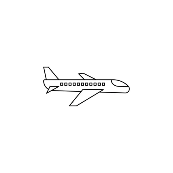 Plane Takeoff Flight Icon Airplane Plane Travel Icon — Stock Vector