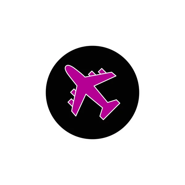 Plane Takeoff Flight Icon Airplane Plane Travel Icon — Stock Vector
