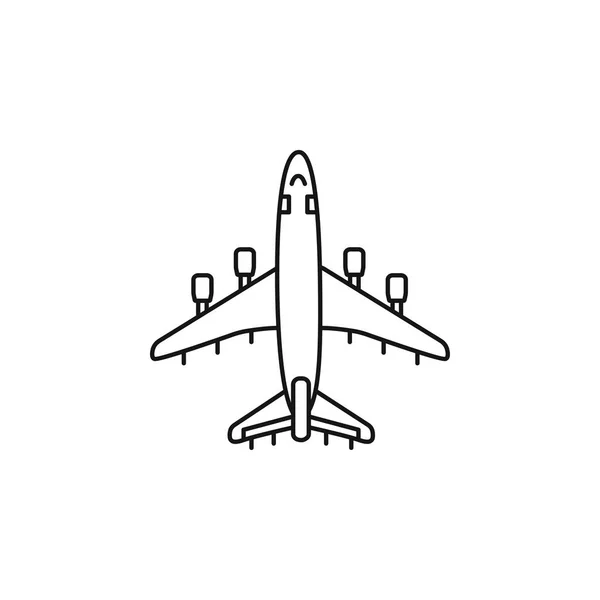 Airplane Plane Icon — Stock Vector