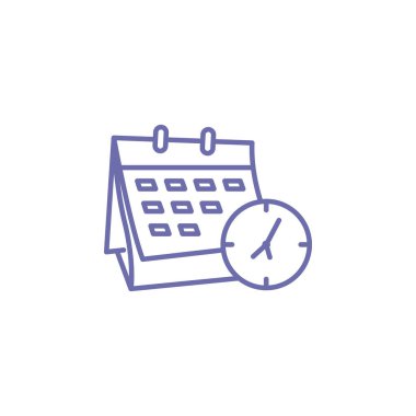 Takvim, tarih, son teslim tarihi, zaman simgesi