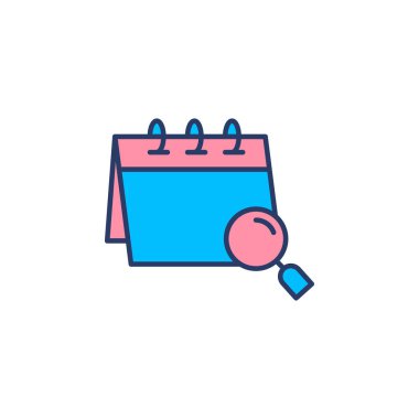 Takvim, tarama, arama, zaman simgesi