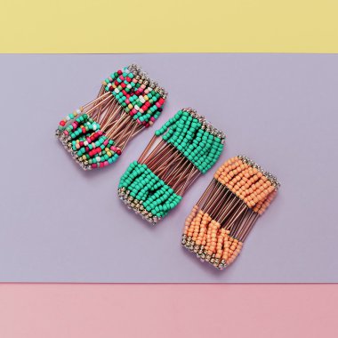  Şık aksesuarlar. Moda bilezik seti