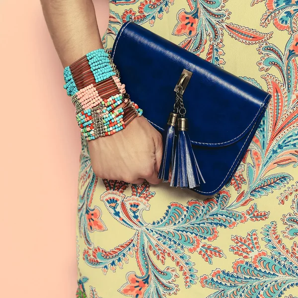 Bright Summer Oriental Pattern Bijoux et accessoires de mode — Photo