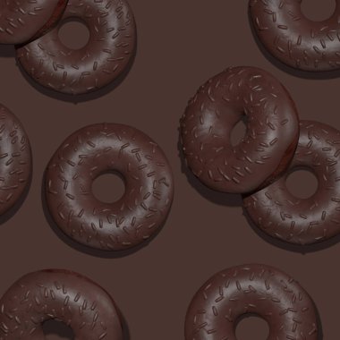 3D model düz döşeme sahnesi