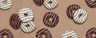 3D render moda kolajı düz yerde yatıyor