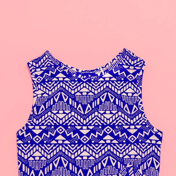 Fashionable top geometric prints. — Stock Photo, Image