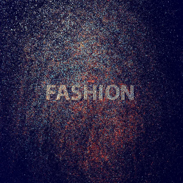 Letters Fashion shine background. Minimalism style — Stock Photo, Image