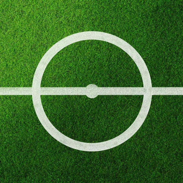 Gröna fotbollsplan — Stockfoto