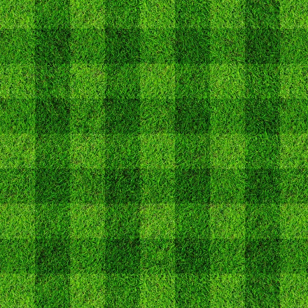 Terrain de football vert — Photo