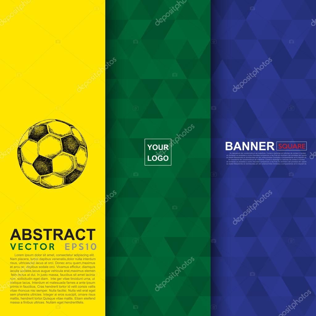 Abstract flag colour banner. Illustration eps 10