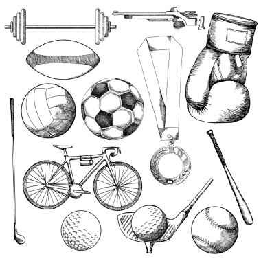 Spor unsurları çizim