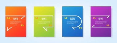 Konuşma baloncuğu boş şablonlar ayarlandı.