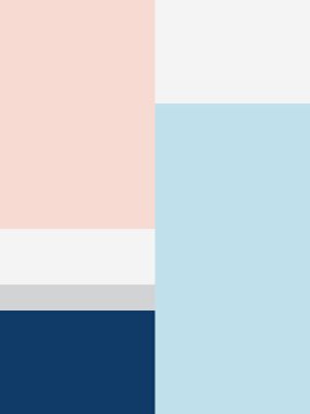 Pastel Modern Poster Sanatı. Soyut Duvar Sanatı. Baskı için Dijital İç Dekorasyon Sanatı. Vektör EPS 10.