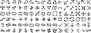 Ok Satırı Simgeleri ayarlandı. Görüntü: 10. bölüm