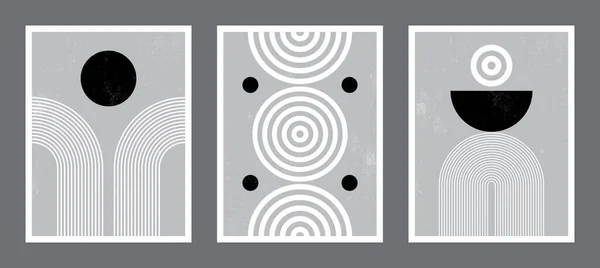 Современное Плакатное Искусство Печати Абстрактное Настенное Искусство Цифровое Интерьерное Декоративное — стоковый вектор