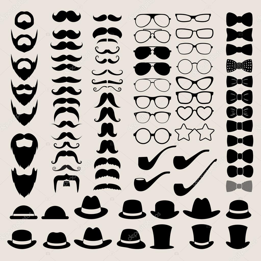 Hipster style infographics elements and icons