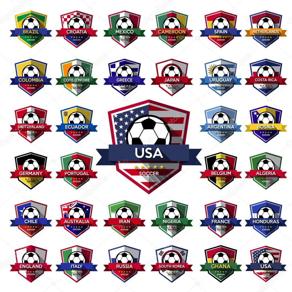 Mega Collection of soccer badge