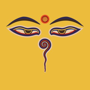 Buda'nın gözleri Nepal