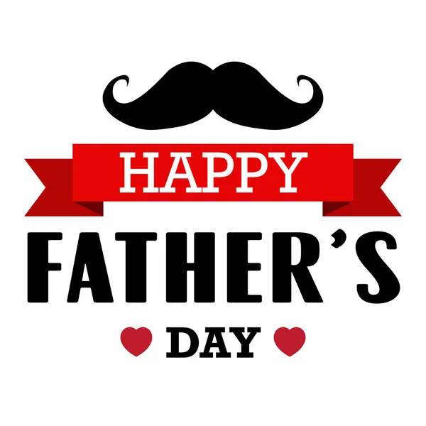 Шрифт ретро-шрифта Happy Fathers day — стоковый вектор