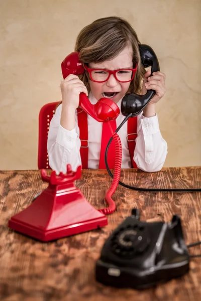 Ung framgångsrik affärsman — Stockfoto