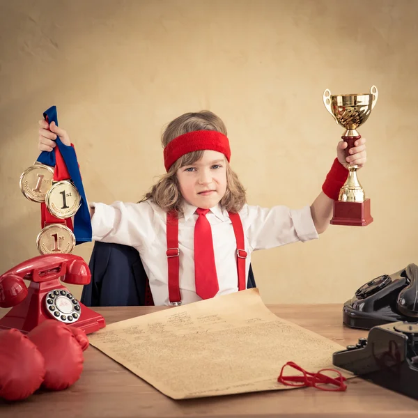 Giovane imprenditore di successo — Foto Stock