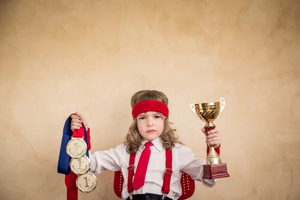 Jonge succesvolle zakenman — Stockfoto