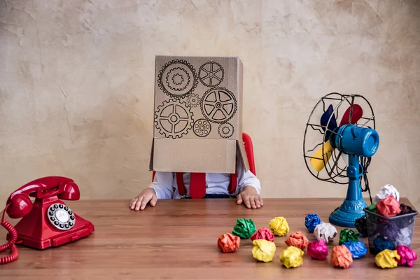 Jonge succesvolle zakenman — Stockfoto