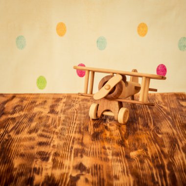 Vintage oyuncak uçak