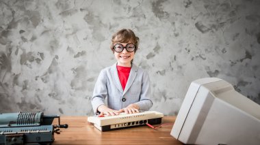 İş adamı olmak çocuk pretent