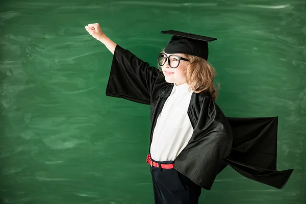 School kind in de klas — Stockfoto