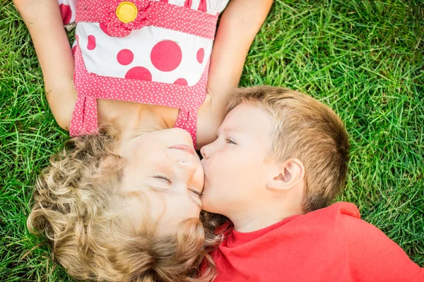 Beso. — Foto de Stock