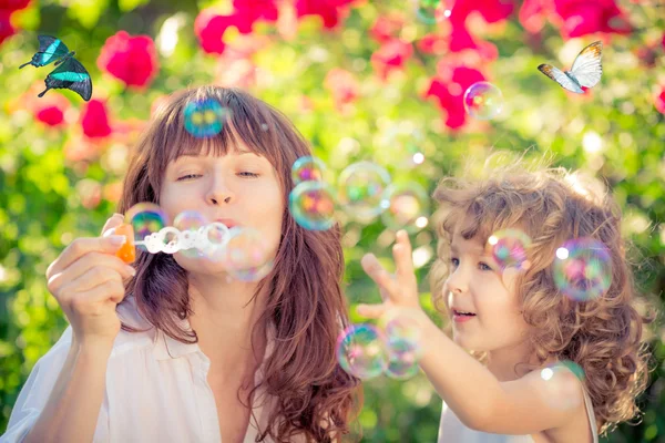 Family having fun — Stock Photo, Image