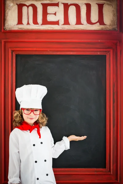 Child chef cook. — Stock Photo, Image