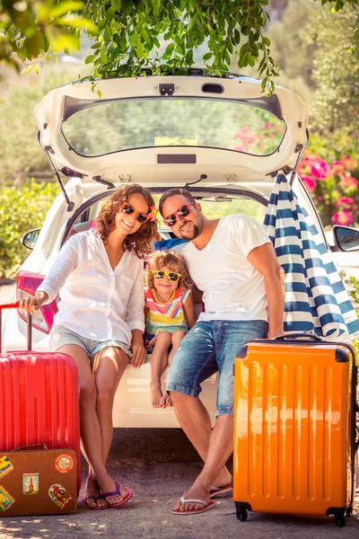 Familie macht Urlaub — Stockfoto
