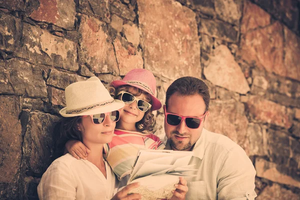 Família em férias — Fotografia de Stock