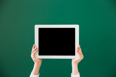 Tablet Pc gösterilen eller